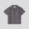 Boys Printed Shirt Charcoal