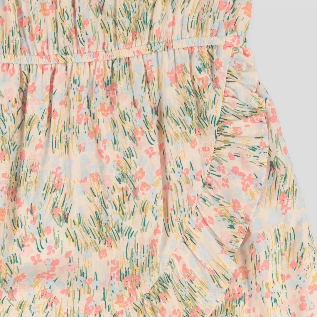 Girls Dress Beige