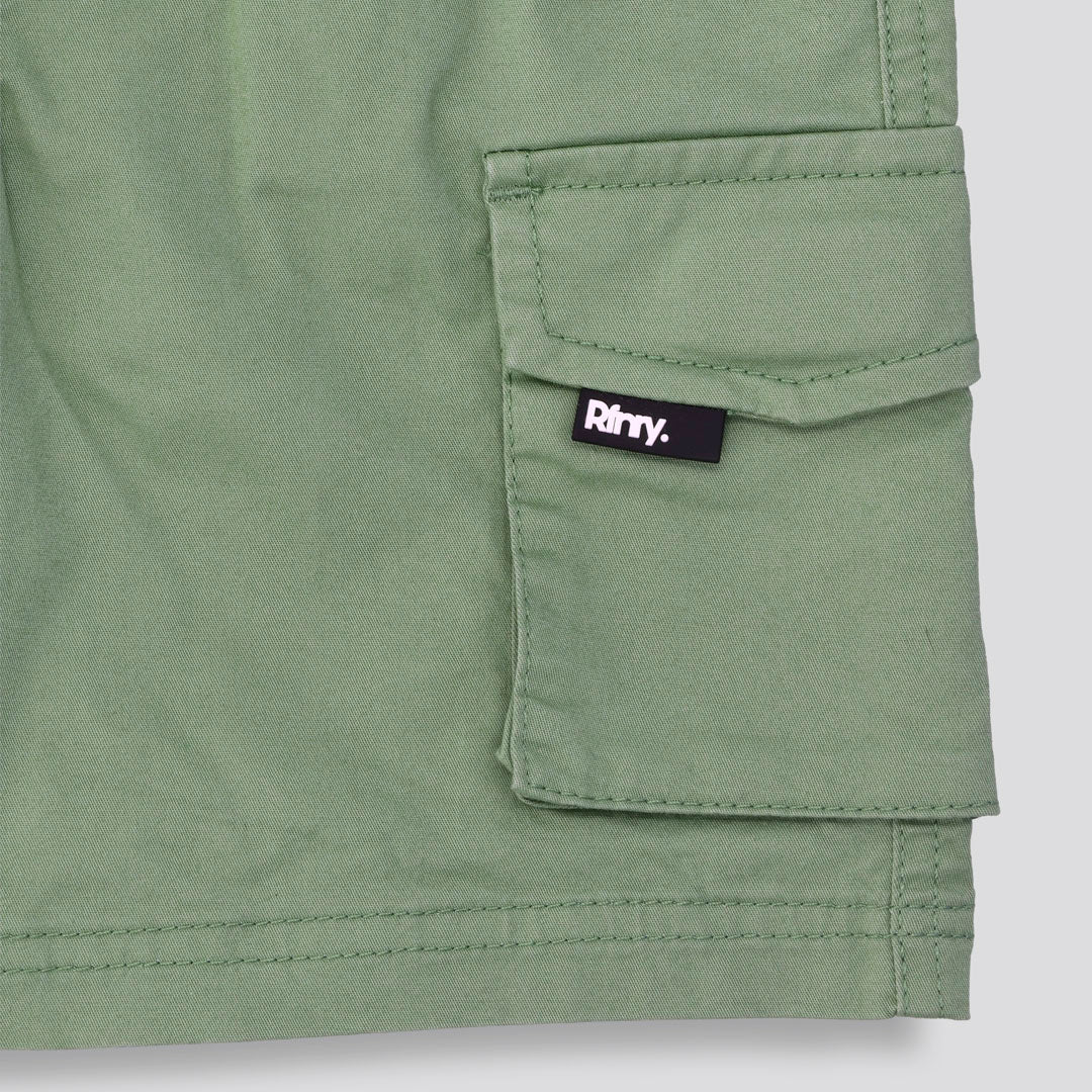 Boys Cargo Shorts Fatigue
