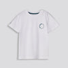 Boys Branded Tee Light Blue