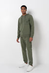 Cargo Pocket Hoodie Olive