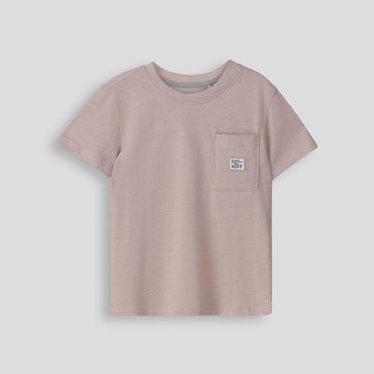 Boys Pocket Tee Biscuit