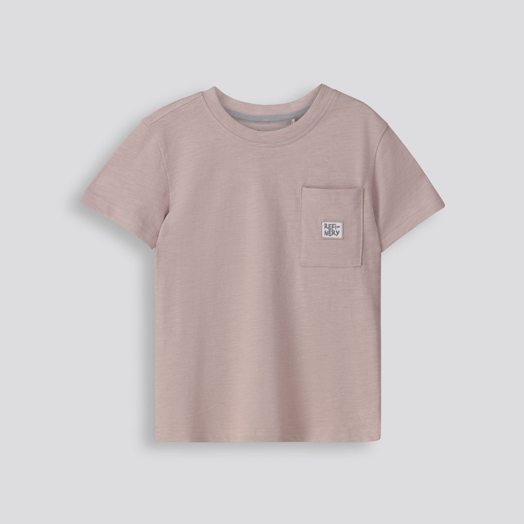 Boys Pocket Tee Biscuit