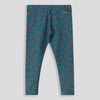 Girls Leopard Leggings Stone