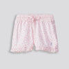 Girls Frill Edge Shorts Light Pink
