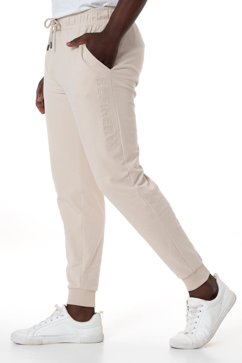 Unisex Track Pants Stone