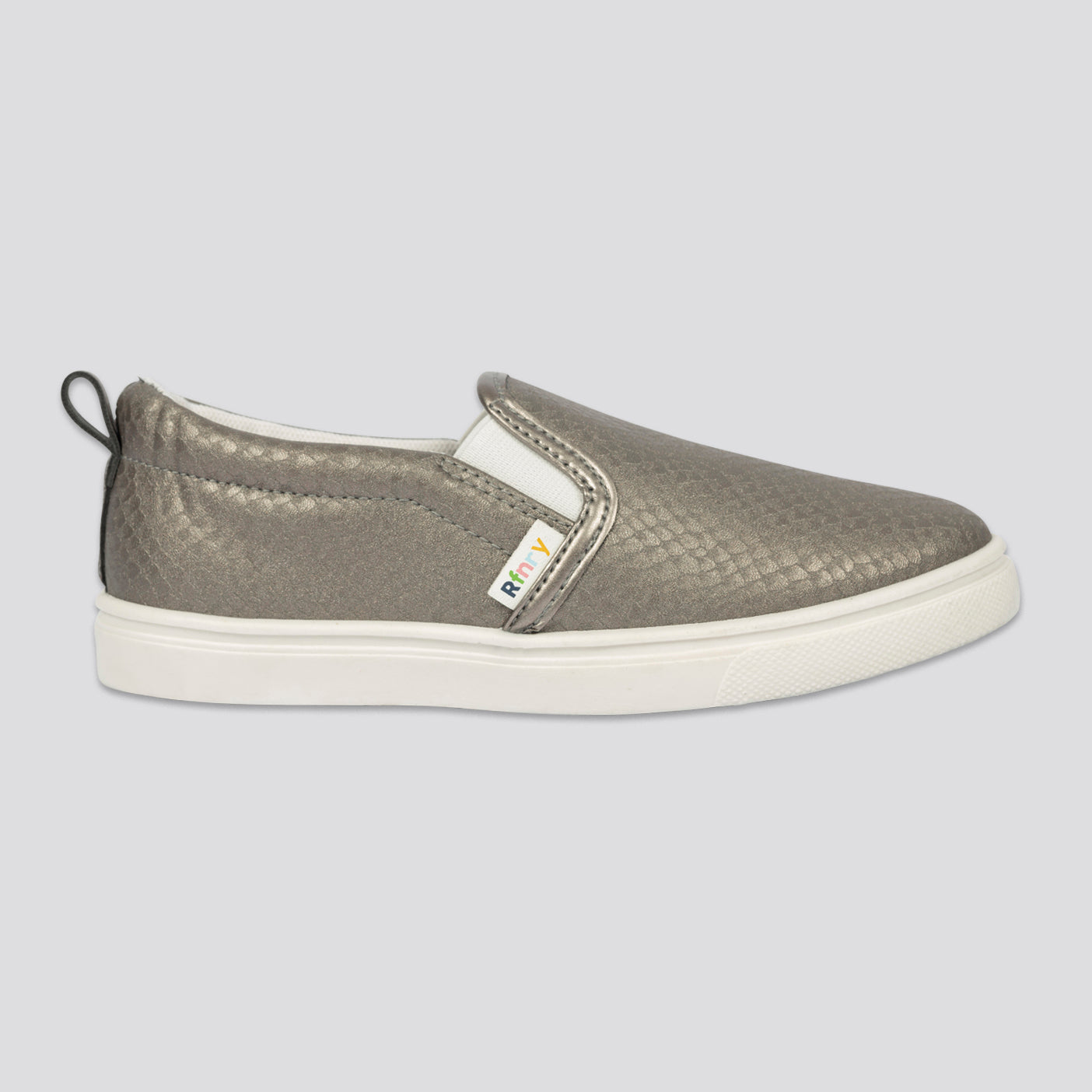 Girls Metallic Slip-On Bronze