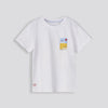 Boys Graphic Tee Optic White