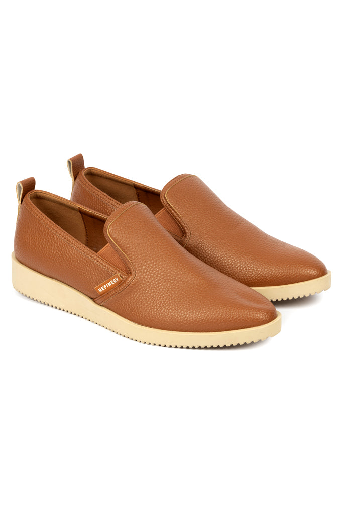 Pointy Slip-On Brown