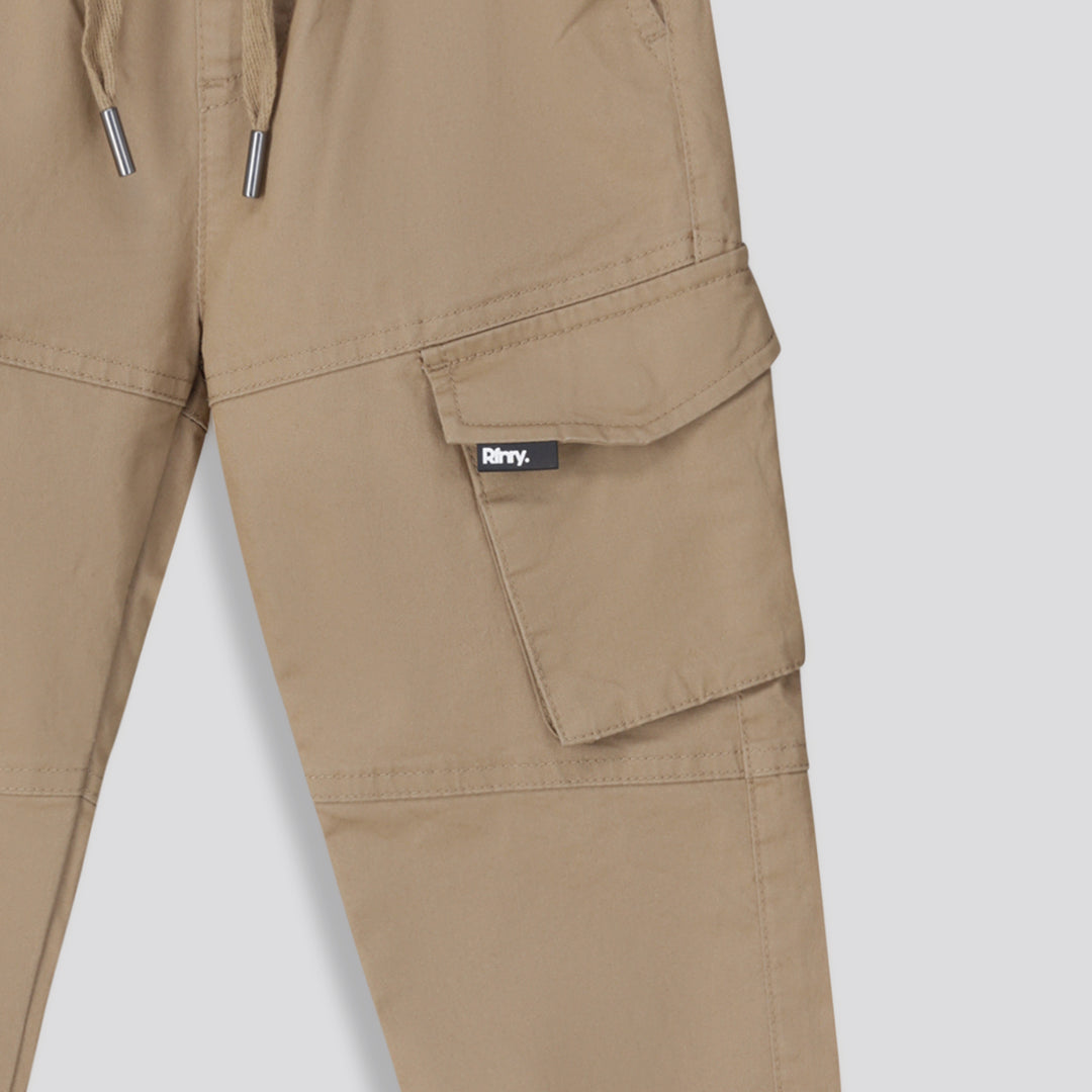Boys Cargo Pants Charcoal