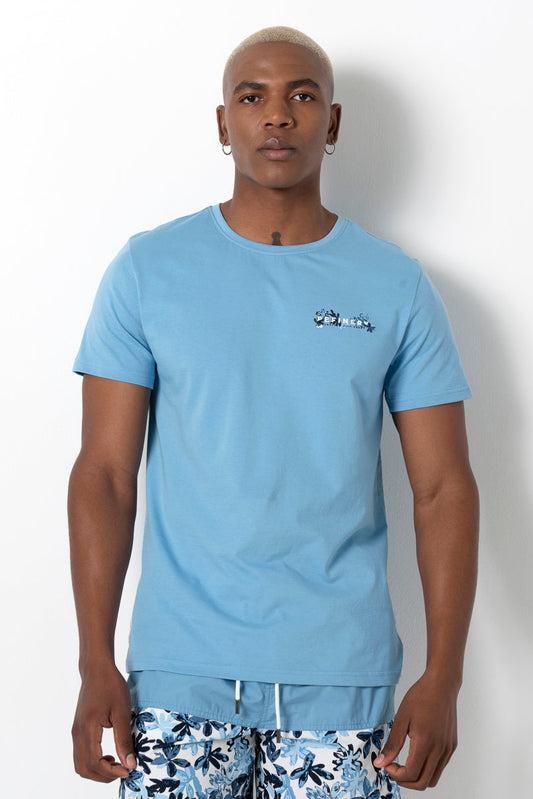 Graphic T-Shirt Blue