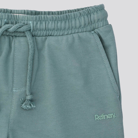 Boys Trackie Shorts Green