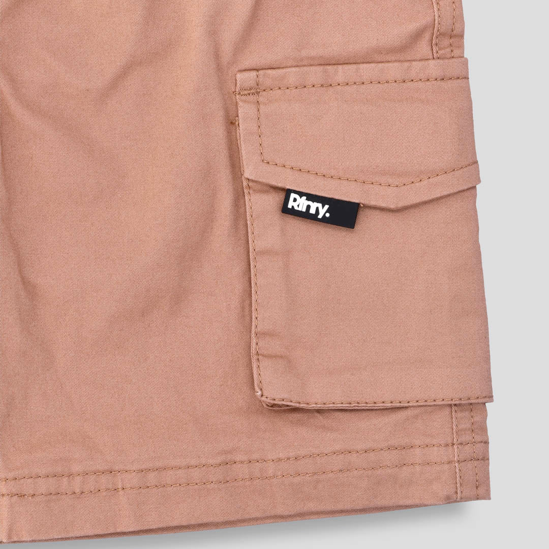 Boys Cargo Shorts Biscuit