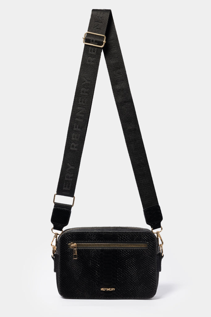 Croc Camera Bag Black