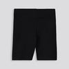 Girls Ribbed Cycle Shorts Black