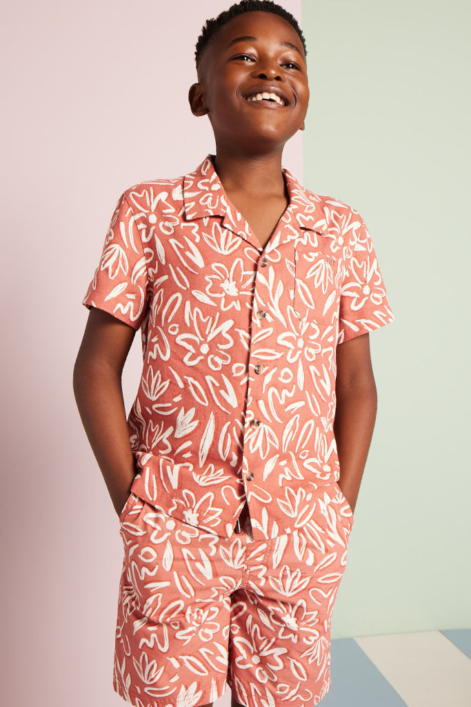 Boys Printed Short Brick
