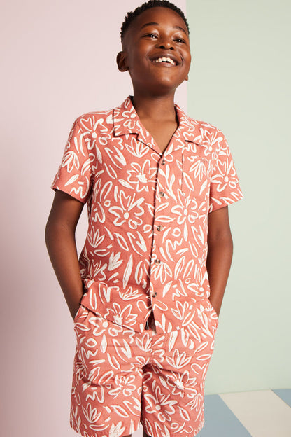 Boys Printed Short Brick