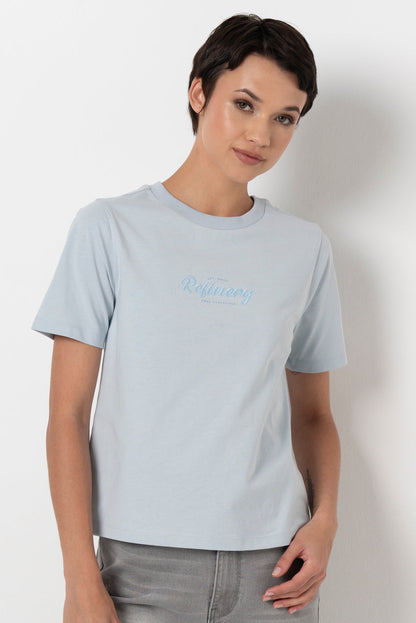 Slim Fit T-Shirt Light Blue