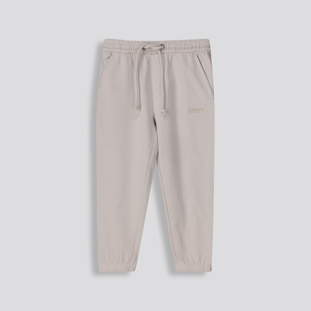 Kids Statement Track Pants Charcoal