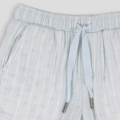 Boys Pull On Shorts Pale Blue