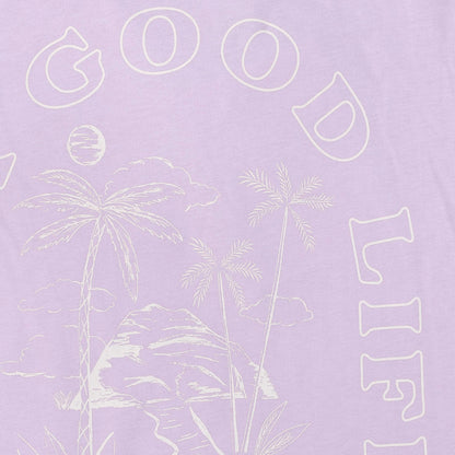 Kids Branded Tee Lilac