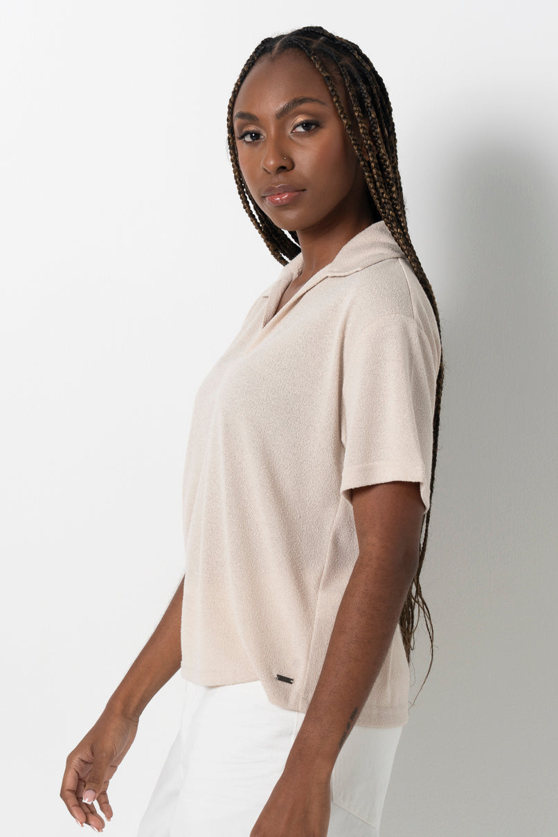 Split Collar Top Stone