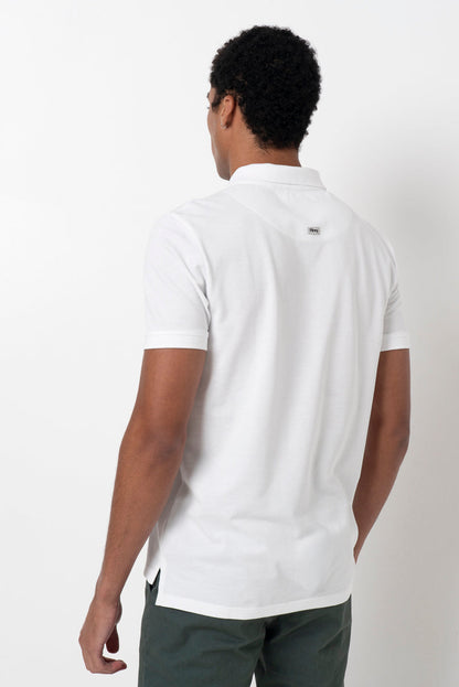 Pique Golfer Optic White