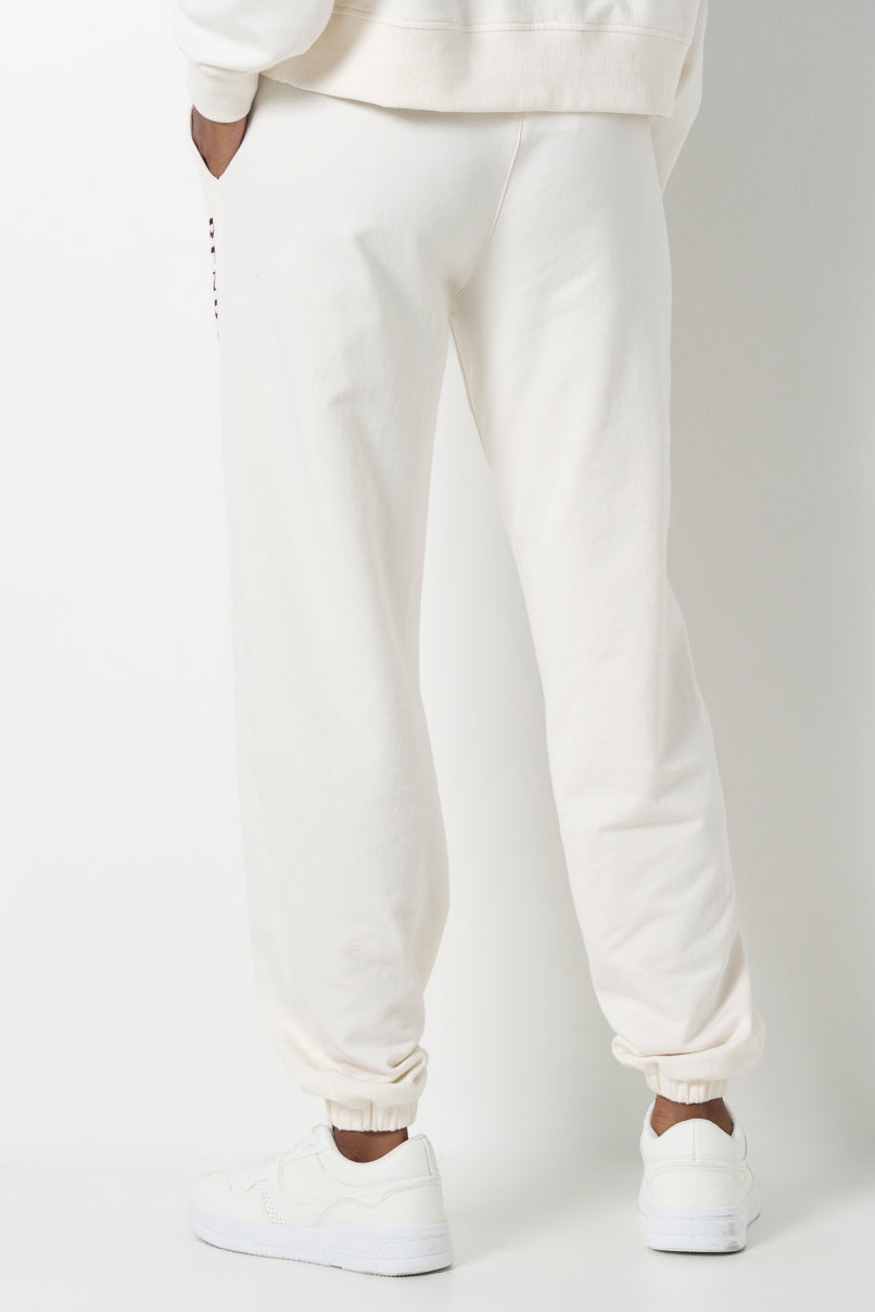 Relaxed Track Pants Milk