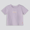 Girls Branded Tee Purple