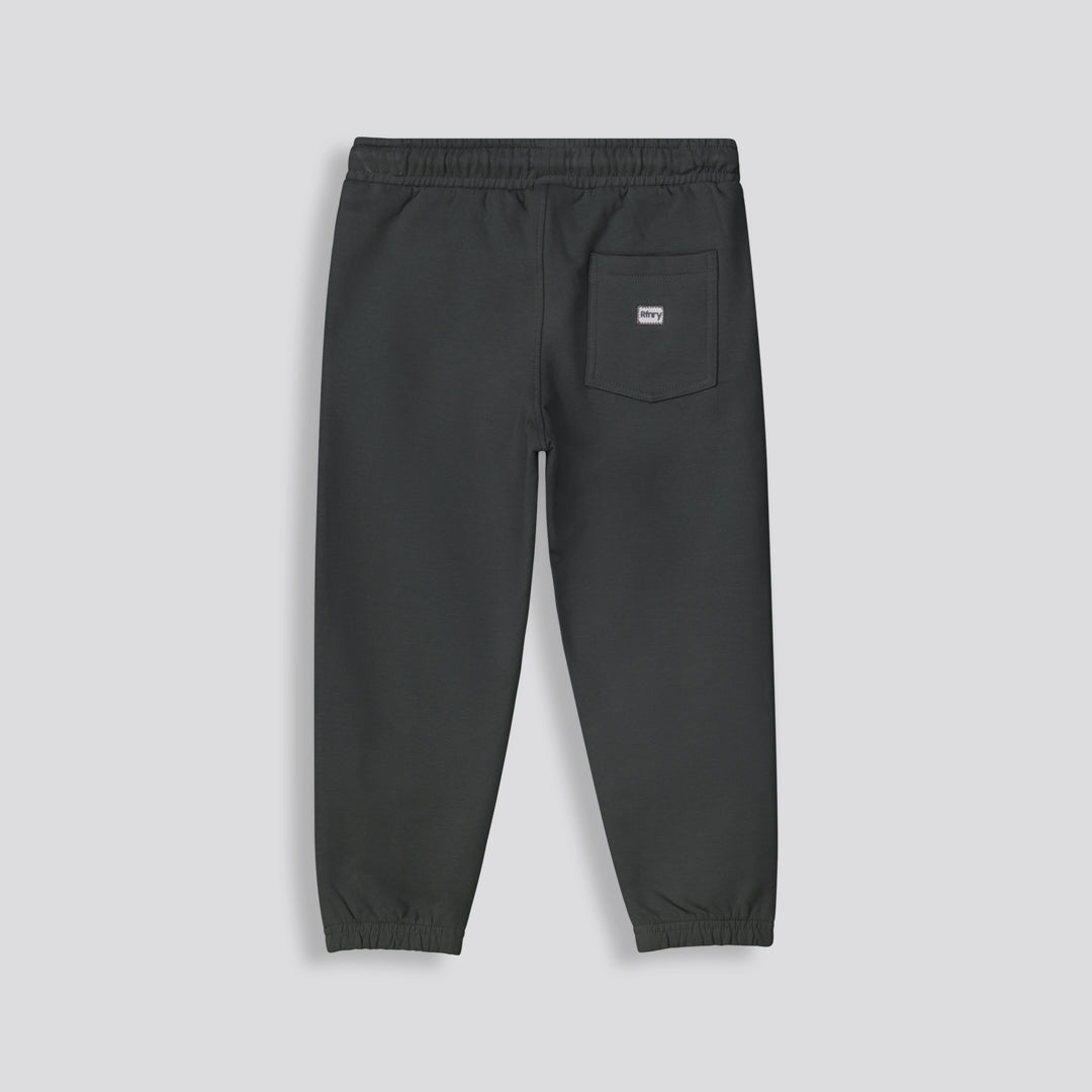Kids Statement Track Pants Charcoal